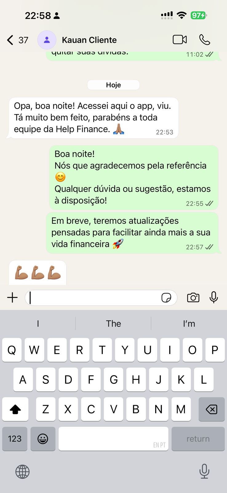 Depoimento de cliente 2